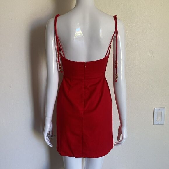 Sabo Skirt Red Anya Mini Dress Size XS - Picture 7 of 11